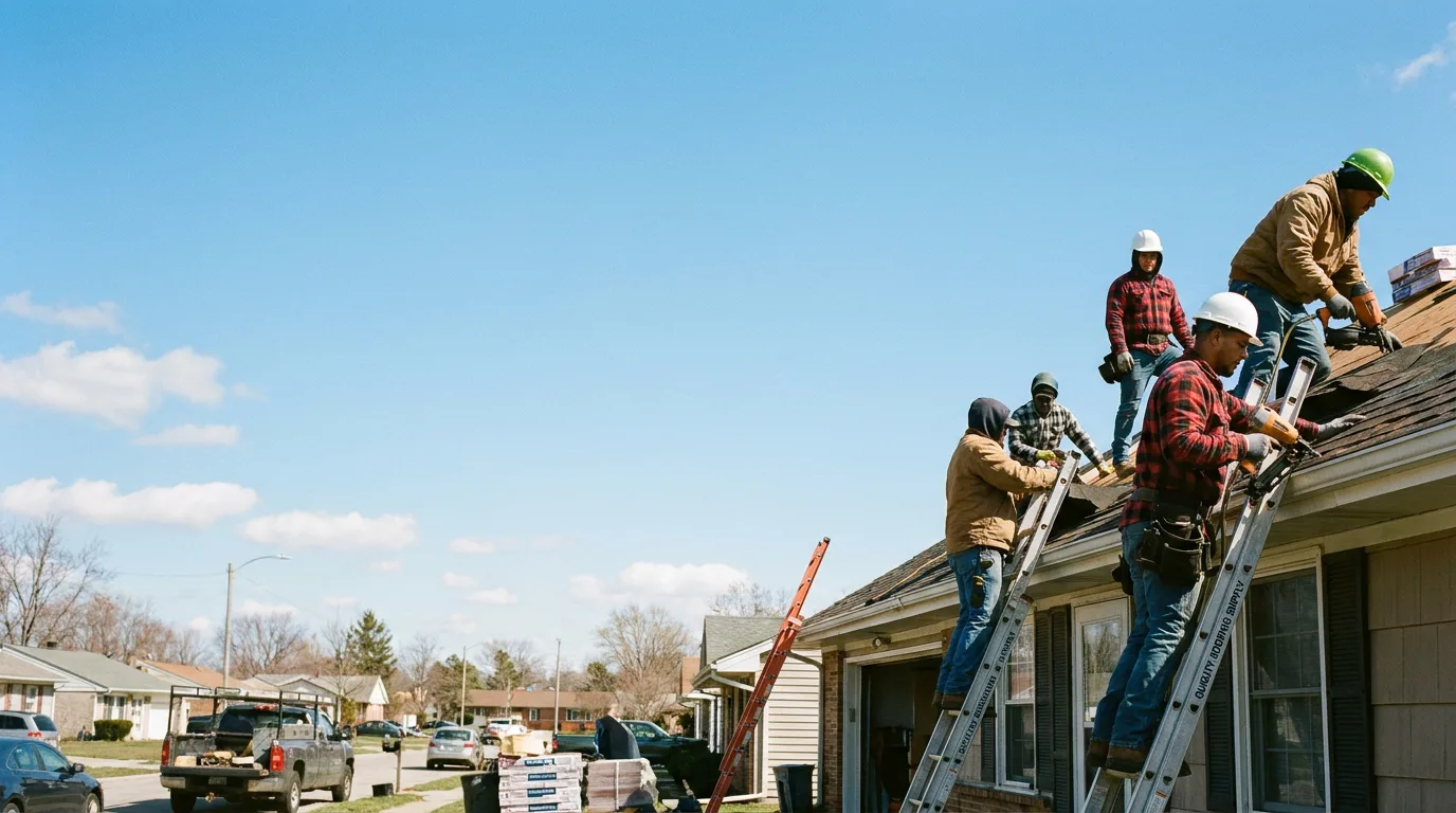 Roofing in Owensville, IN near me